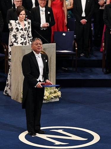 نطق ایشی‌گورو در مراسم اهدای نوبل