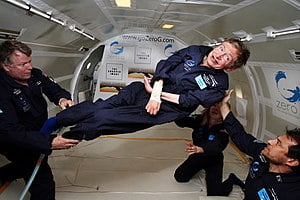 Physicist_Stephen_Hawking_in_Zero_Gravity_NASA