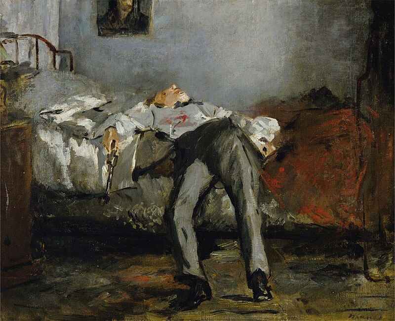 Edouard Manet Le Suicide ca. 1877 min