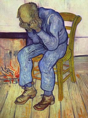 At Eternity's Gate, 1890 by Vincent Van Gogh