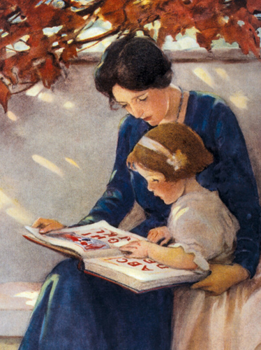 mother reading to child3