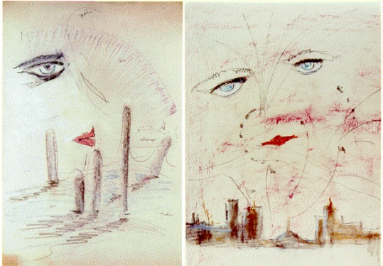 تصویرسازی فرانسیس کوگات / «چشم‌های آسمانی»/ «گتسبی بزرگ» 